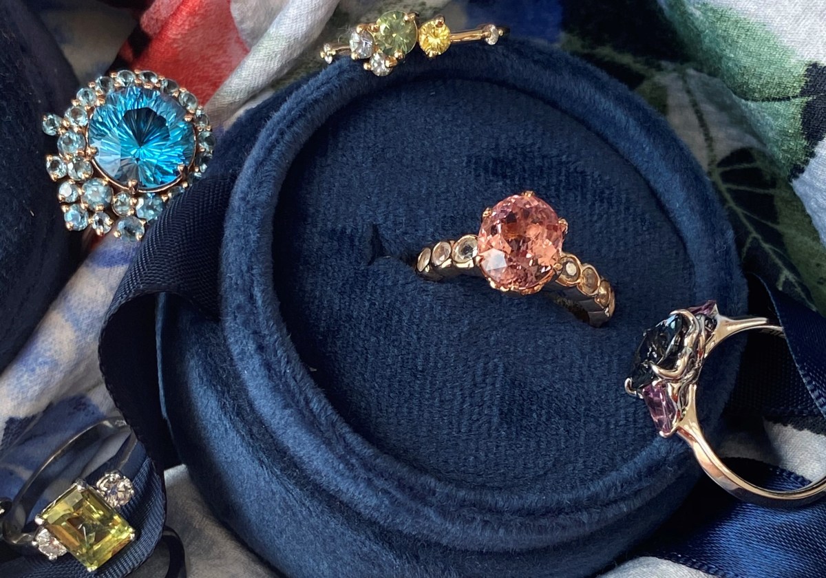 Buying or Designing a Coloured Gemstone Ring